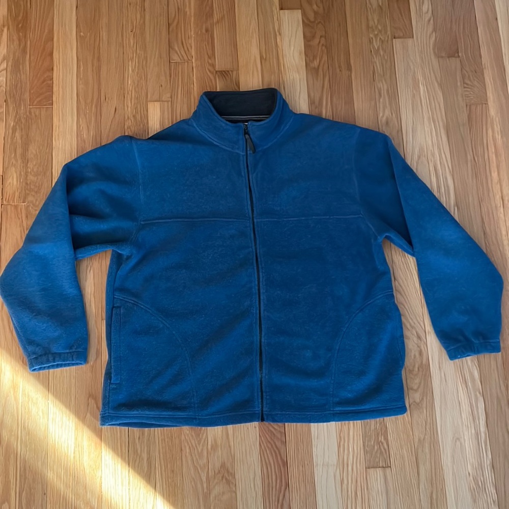 Preswick & Moore men’s zip up fleece jacket - XXL